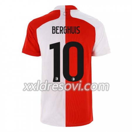Feyenoord Rotterdam Steven Berghuis 10 Domaći Nogometni Dres 2020-2021